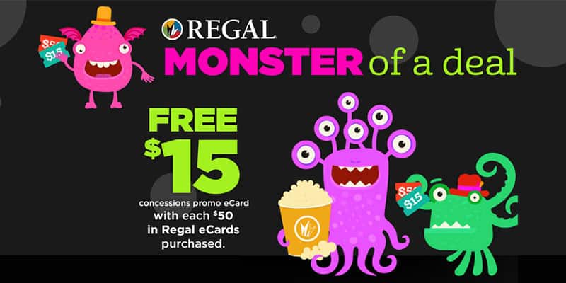 Regal cinemas concession deals